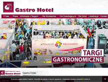 Tablet Screenshot of gastro-hotel.pl
